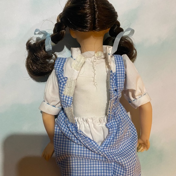 WIZARD OF OZ VINTAGE MGM DOROTHY & TOTO DOG PICNIC BASKET HAMILTON GIFT 14” DOLL - Picture 15 of 15